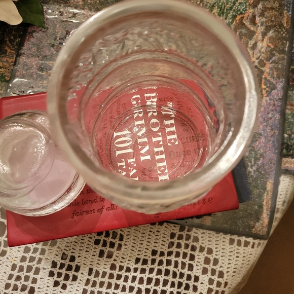 Glass Santa jar with lid - Picture 2 of 3